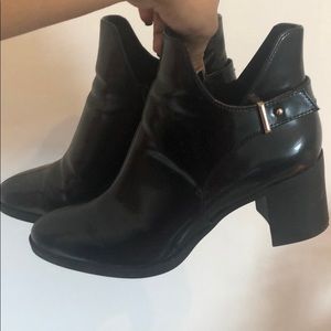 Zara heeled booties